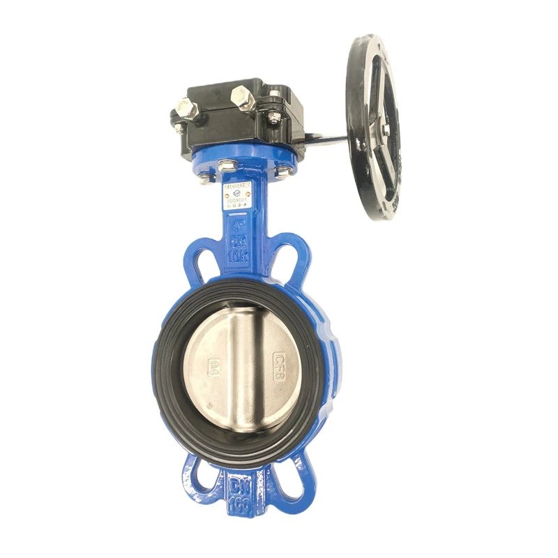 Butterfly Valve With Gear