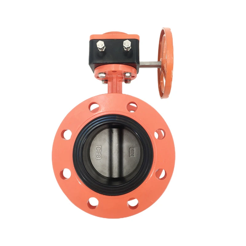 Double Flange Type Butterfly Valve