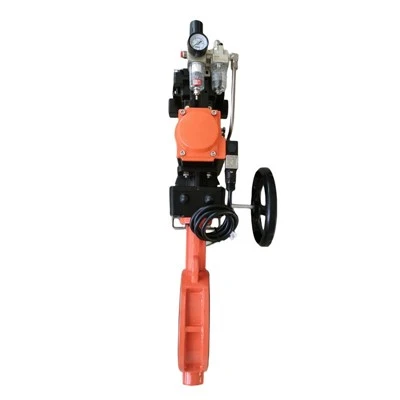 Pneumatic Control Butterfly Valve Pneumatic Control Butterfly Valve