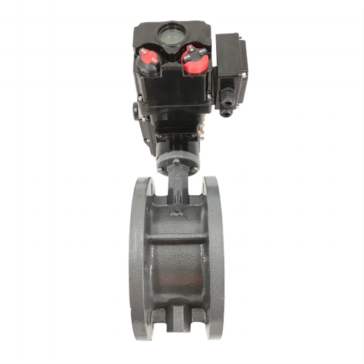 Precision Small Electric Flange Butterfly Valve